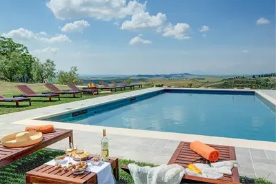 Image de Villa del Silenzio à Volterra, en Toscane
