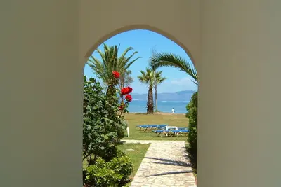 Image de Studios et appartement sur la plage sur l'île de Corfou