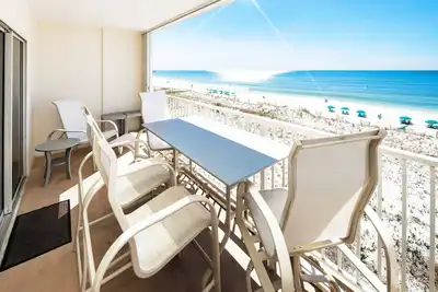 Image de Gulf Dunes, vue directe sur l'océan au 5e étage, île d'Okaloosa, service de plage - gd413