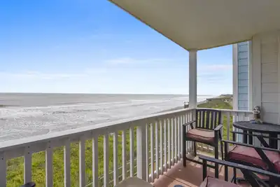 Image de 2ème étage - Vue sur la plage - La sérénité des vagues vous endormit Paysage marin 1209