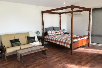 Image de Cottage indépendant avec vue sur le lac salé