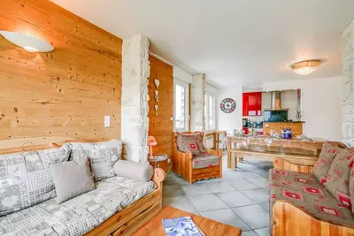 Image de Appartement type montagnard 6-8 personnes au pied des pistes