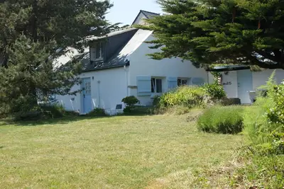 Image de Ile de Batz, Plages de Sables Blanc à 200 m, libre 23-30 août