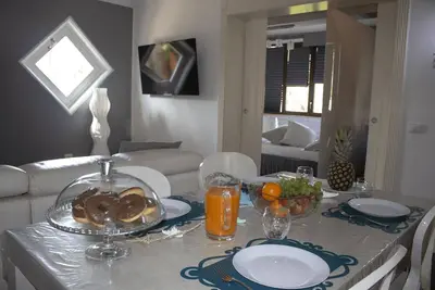 Appartement dans villa Mondello Palermo relax