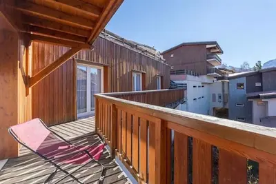 Image de Appartement 10 pers 107 m2 avec grand balcon ski aux pieds Adapté télétravail