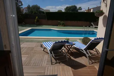 Image de Belle maison de ville à Porto Colom avec piscine, jacuzzi, Ac et Wifi