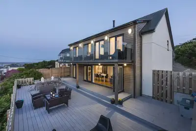 Image de Maison de luxe 5 chambres à St Ives - Hot tub, parking, Wifi, une vue imprenable