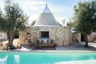 Image de Promo -6% Les DERNIÈRES Dates - Trullo de luxe avec piscine chauffée, Ostuni [9 personnes]