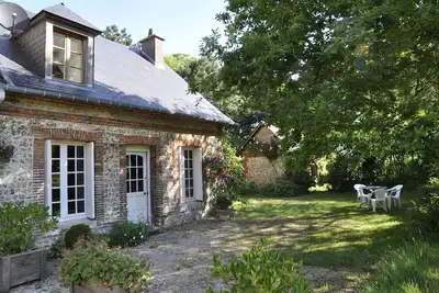 Image de maison sur la falaise d'Etretat 4 personnes