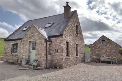 Image de Breifne Cottage, Cottage traditionnel en pierre avec vue sur Dunfanaghy Bay