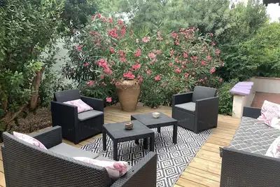 Image de Villa Cap Ferret 50 m plage ctre calme ds grand jardin arboré et ensoleillé