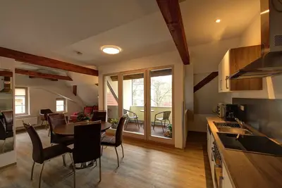 Image de Appartement avec 2 chambres et terrasse sur le toit dans la vieille ville de Görlitz