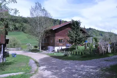 Image de très sympathique appartement de 2 1/2 pièces à la ferme dans une nature magnifique