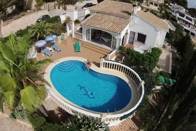 Image de Villa+piscine, vue sur la mer, climatisation, Smart-Tv, Wlan, jardin, offres d`hiver