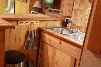 Image de Appartement dans ancien Moulin, au calme, Ă 150 m des pistes.