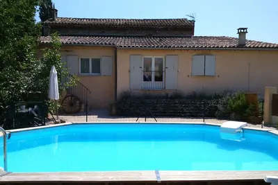Image de La Grange du Papé Mas restauré avec piscine privée