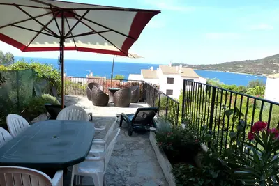 Image de Belle Villa Avec Terrasse Superbe Vue Mer - 300m Plage - Sagone - Corse du Sud