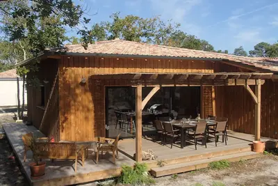 Image de Farniente à Maubuisson Grande Villa 120 m² 4 chambres à 2 pas du lac!