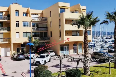 Image de Port Bormes\/Favière - Coup de Coeur-T3 de 4 pers 70m2 vue la Marina+Garage+Clim