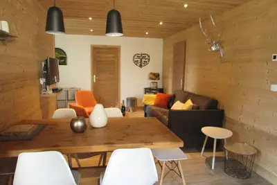 Image de Champagny\/La Plagne, bel appartement neuf 4\/6 personnes