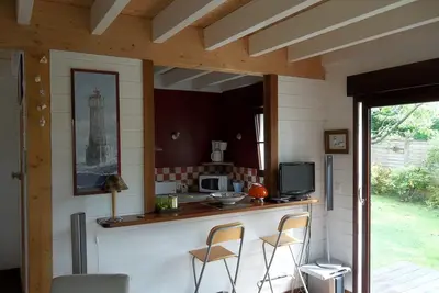 Image de Maison En Bois 500 Metres Plage