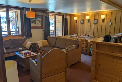 Image de Appartement 86m2 + Balcon 14m2- Skis aux pieds, Parking