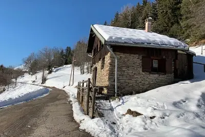 Image de Chalet d'alpage authentique - Domaine skiable Valmorel-Doucy (4-5pers)