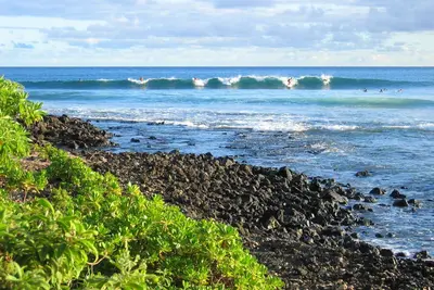 Image de Mise à jour de la vue sur l'océan de la plantation de Kiahuna - Lanai sur la pelouse