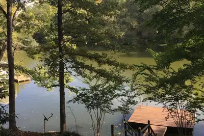 Image de Serenity House sur le lac avec Catherine Privé Bateau / Swim Dock