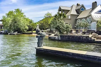 Image de Premier ministre, domaine riverain du lac Lbj à Horseshoe Bay