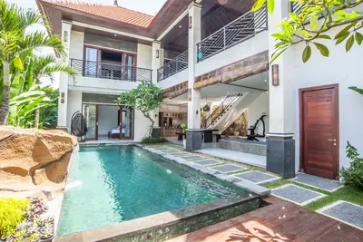 Image de Villa 4 chambres avec vue sur les rizières