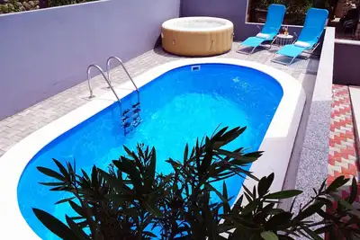 Image de Villa א Dramalj avec plage de mer
