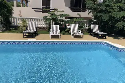 Image de Rez De Villa T3 pour 4 personnes avec piscine 13, 5x6 climatisé. 2 Chambres