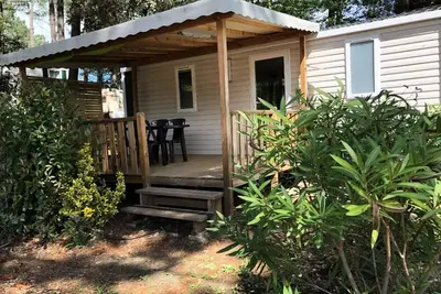 Image de Mobil-home Ventoux - 2 chambres + Tv (2 adultes + 2 enfants) 2 à 4 personnes - 2 pers. inclus dans le tarif