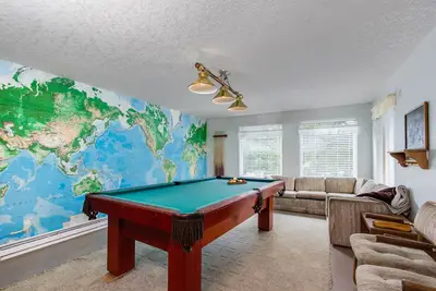 Image de Nouvelle Liste! Maison confortable avec table de billard et ping-pong - plage en bas de la rue