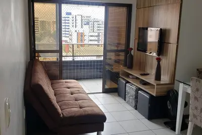 Image de Jatiúca Apt 2 chambres et 2 Wc, 300 mètres de la plage, The Point De Maceio