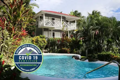 Image de Maisons de mer privées de la baie de Marigot - * Réductions disponibles! *