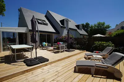 Image de La Touline Sainte Marine Charmante maison de vacance à 50 m de la grande plage