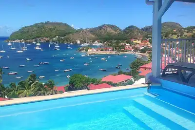 Image de Villa Les Saintes Terre De Haut: Logement avec Piscine vue d’exception