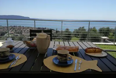 Appartement avec vue magnifique sur le lac de Garde -