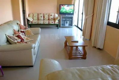 Image de appartement avec vue sur la mer et le Teide