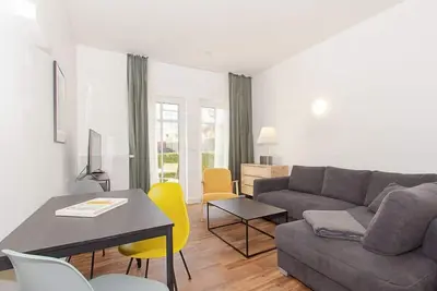 Image de Herbe de plage - cach��e sur l'Alten Strom, 2-4 personnes, moderne, accessible aux handicapés