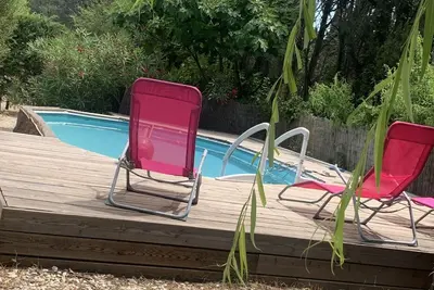 Image de La maison d'Elorac St Rémy de Provence avec piscine privée