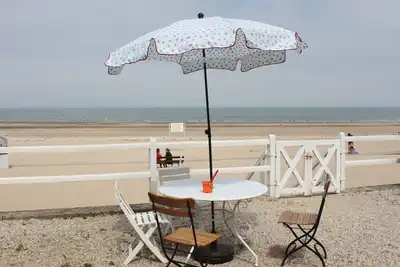 Appartement  vue mer et Montebello, avec accès direct à la plage
