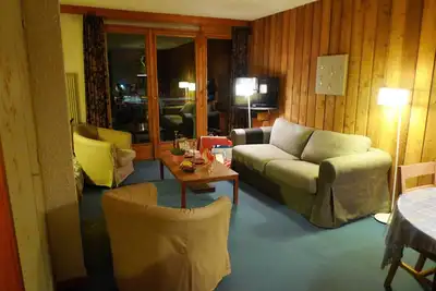 Image de Appartement T2 56m2 plein sud en front de pistes à pra-loup 1600m -  6 pers.