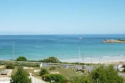 Image de T3 triplex, 2 chambres indépendantes, jardin et vue mer panoramique