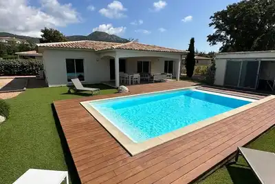 Image de Villa climatisée avec piscine privée chauffée proche des plages et commerces