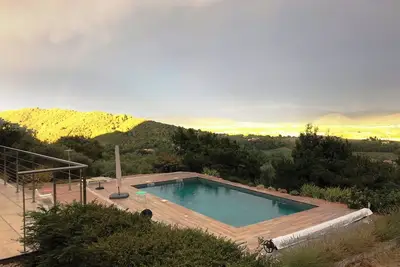 Image de Villa luxe 3+ étoiles Luberon Provence - Vue panoramique - Piscine chauffée