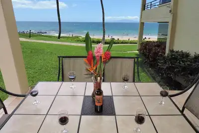 Image de Front de mer, Polo Beach Wailea / Makena # 103 - Capacité 1-6, WiFi gratuit