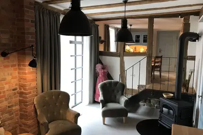 Image de Confortable, calme, central: appartement de charme près d'un parc de montagne et de la gare Ice